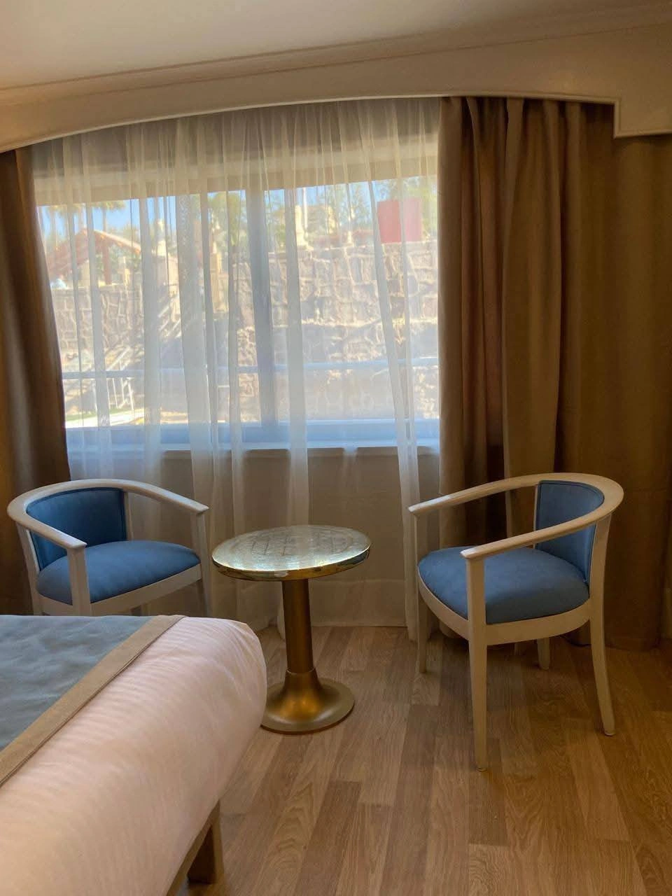 Cabin aboard the Queen Of Sheba Nile cruise